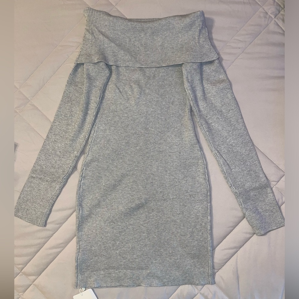 Fitted Sweater Dress